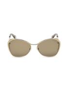 Roberto Cavalli 58mm Aviator Cat Eye Sunglasses