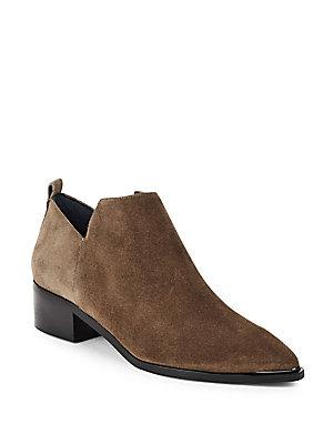 Marc Fisher Ltd Textured Leather Chelsea Boots