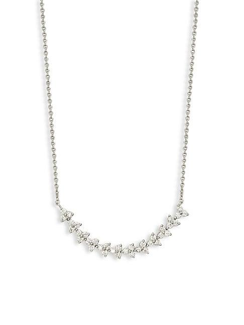 Hueb Reverie 18k White Gold Diamond Necklace