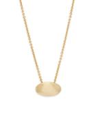 Marco Bicego 18k Yellow Gold Oval Pendant Necklace