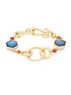 Stephanie Kantis Nobility Blue Quartz Bracelet