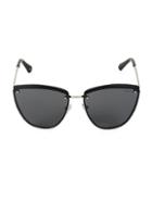 Balmain 62mm Cat Eye Sunglasses