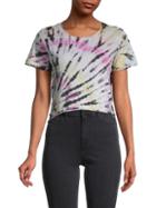 Prince Peter Collections Spiral Tie-dye Cropped T-shirt