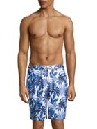 Trunks Surf + Swim Swami Palm Print Swim Shorts