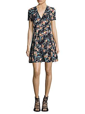 French Connection Delphine Floral Dress