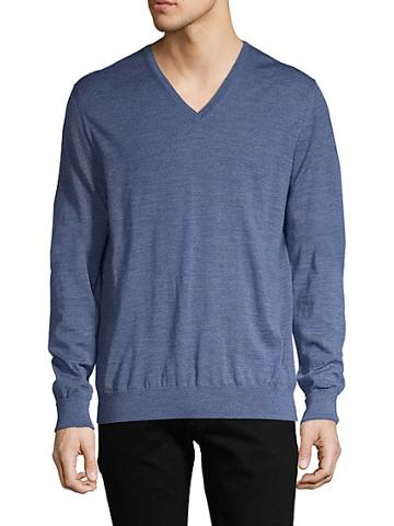 Alfred Dunhill V-neck Wool Sweater