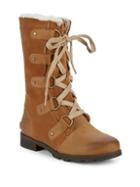 Sorel Emelie Lace-up Leather Boots