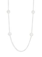 Charles Krypell Sterling Silver Station Necklace