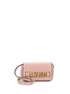 Moschino Magnetic Leather Crossbody Bag