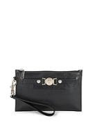 Versace Zippered Leather Pouch