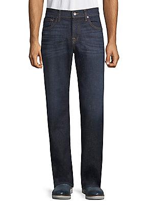 7 For All Mankind Contrast-stitched Jeans