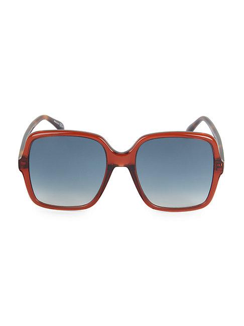Givenchy 55mm Oversized Square Sunglasses