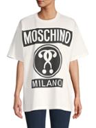 Moschino Logo Oversized Cotton Tee