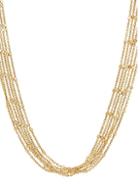Saks Fifth Avenue 14k Yellow Gold Nested Strand Necklace