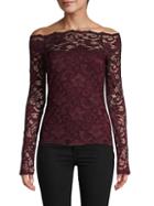 Bailey 44 Off-the-shoulder Lace Top