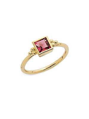 Temple St. Clair Tourmaline & 18k Yellow Gold Classic Ring