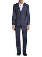 Hickey Freeman Regular-fit Checkered Wool Suit