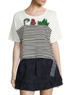 Marc Jacobs Embellished Cropped Top