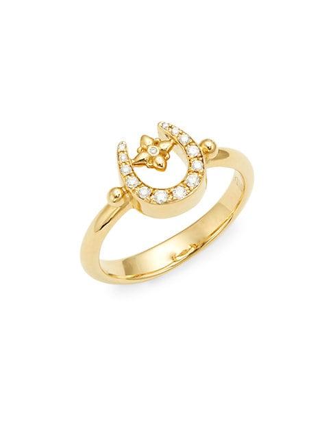 Temple St. Clair 18k Yellow Gold & Diamond Ring