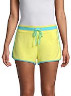 Juicy Couture Two-tone Drawstring Shorts