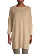 Eileen Fisher Long-sleeve Merino Wool Tunic