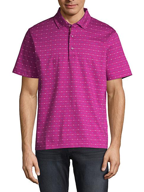 Robert Graham Bedstuy Classic-fit Printed Cotton Polo