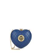 Love Moschino Quilted Heart Minaudiere