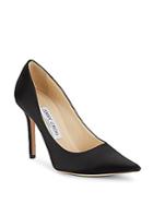 Jimmy Choo Point Toe Leather Pumps
