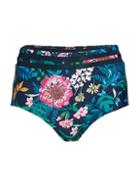 Tommy Hilfiger High-waist Double Mesh Floral Bikini Bottom