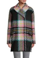 Marina Multicolored Cotton & Wool-blend Coat