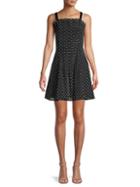 Rebecca Taylor Dotted Fit-&-flare Dress