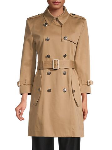 Givenchy Belted Cotton Coat