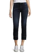 Hudson Zoeey High Rise Straight Cropped Jeans