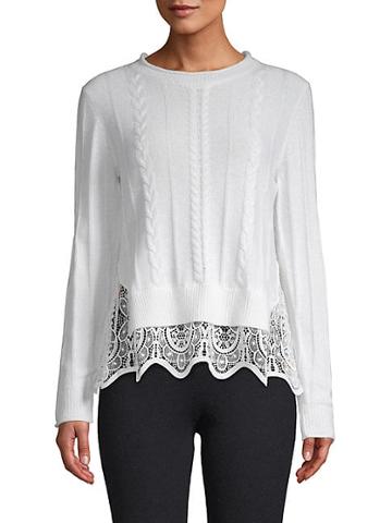 Qi New York Long-sleeve Cashmere Top