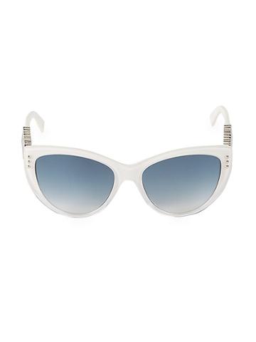 Moschino 56mm Cat Eye Sunglasses