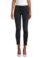 Joe's Jeans Lucia Curvy Fringed Skinny Ankle Jeans