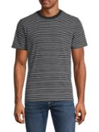 7 For All Mankind Striped Cotton Tee