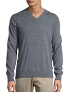 Michael Kors Merino Wool V-neck Sweater