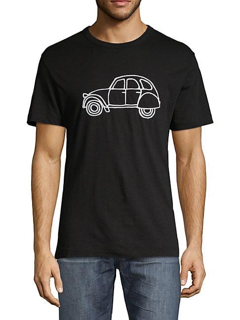 French Connection Usa French Car Graphic Tee