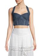 Free People Tightly Bound Crop Top