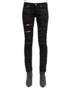 Yves Saint Laurent Distressed Jeans