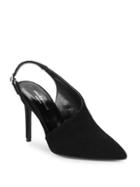 Charles David Suede Point-toe Slingback Pumps