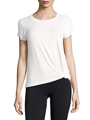 Andrew Marc Knotted Short-sleeve Tee