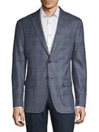 Lauren Ralph Lauren Plaid Wool-blend Suit Jacket