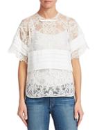 N 21 Sheer Lace Blouse