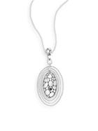 John Hardy Sterling Silver Oval Necklace