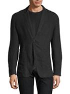 Burberry Button-front Linen Jacket
