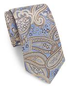 Saks Fifth Avenue Boxed Large Paisley Silk Tie
