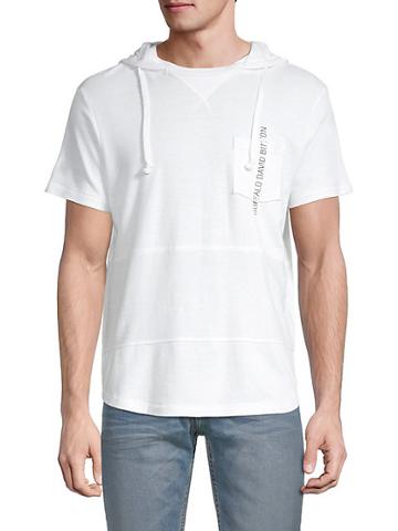 Buffalo David Bitton Nuradel Short-sleeve Hooded Pocket T-shirt