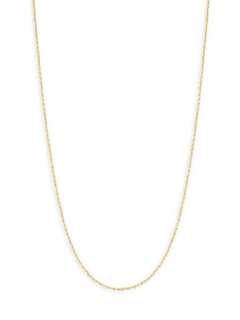 Saks Fifth Avenue 14k Gold Chain Necklace